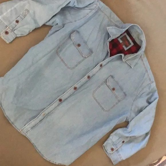 NORTHWEST Denim, buttons down fully Flannel Lined men’s Jacket size 4XL” - Picture 11 of 16